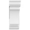 Ekena Millwork Standard Imperial Architectural Grade PVC Bracket With Traditional Ends, 5"W x 12"D x 14"H BKTP05X12X14IMP01 - alternate 3